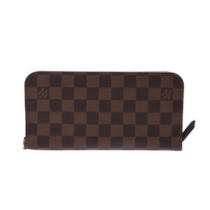Louis Vuitton Damier Portefeuille Wallet Ansolite Brown Canvas Long